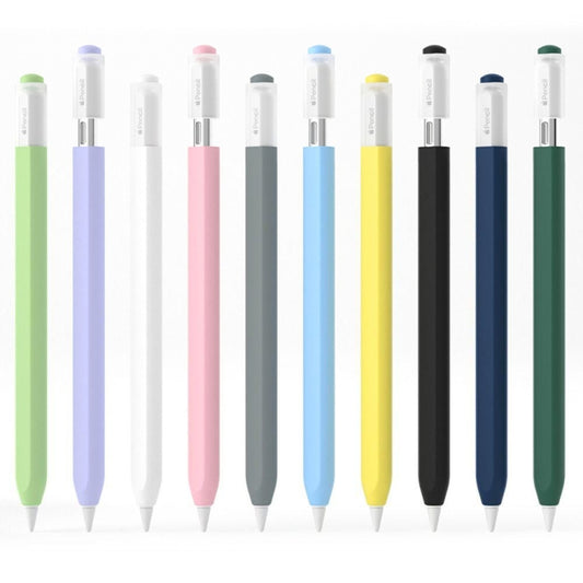 For Apple Pencil (USB-C) Jelly Silicone Stylus Pen Protective Cover(Yellow) by buy2fix
