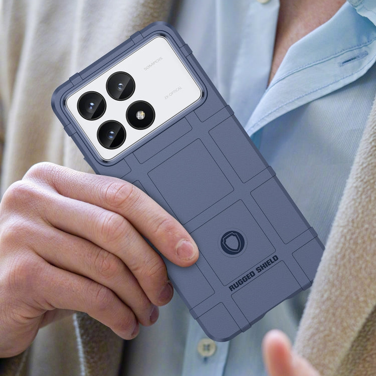 For Xiaomi Redmi K70 Pro Full Coverage Shockproof TPU Phone Case(Blue) by buy2fix