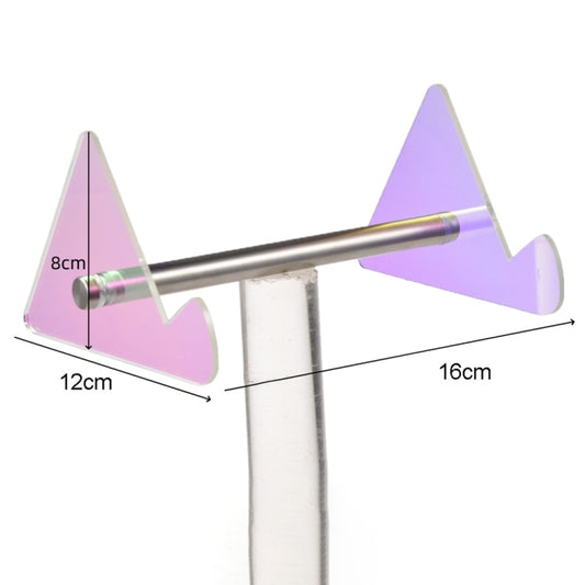 Acrylic Colorful Keyboard Storage Display Stand, Style:Single Layer by buy2fix