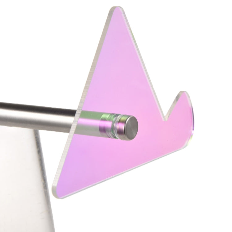 Acrylic Colorful Keyboard Storage Display Stand, Style:Single Layer by buy2fix