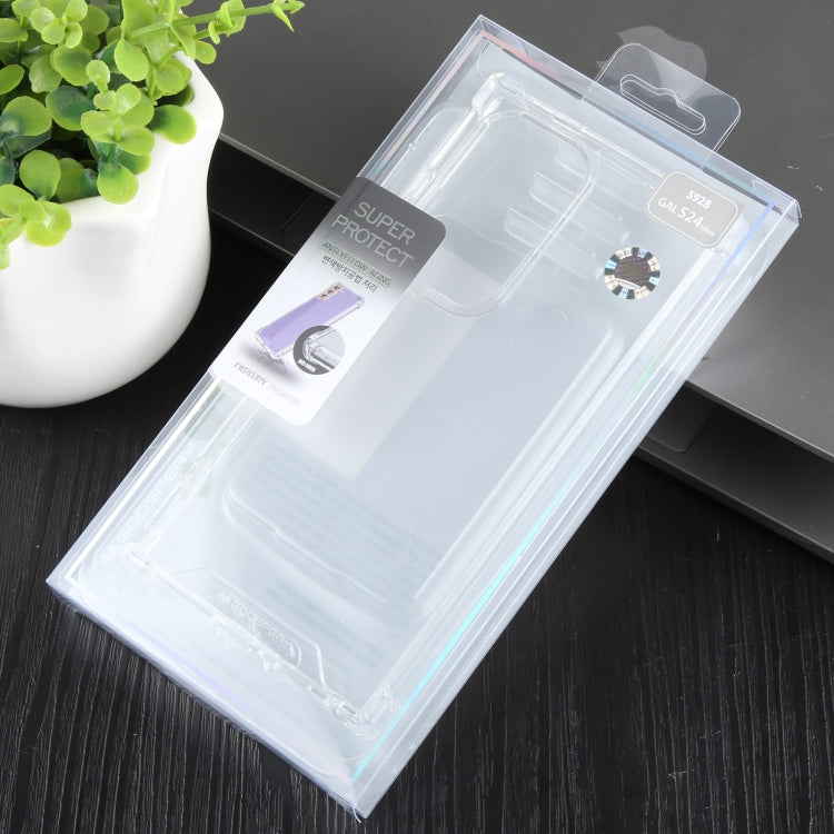 For Samsung Galaxy S24 Ultra 5G MERCURY GOOSPERY SUPER Four-Corner Shockproof TPU Phone Case(Transparent) by GOOSPERY