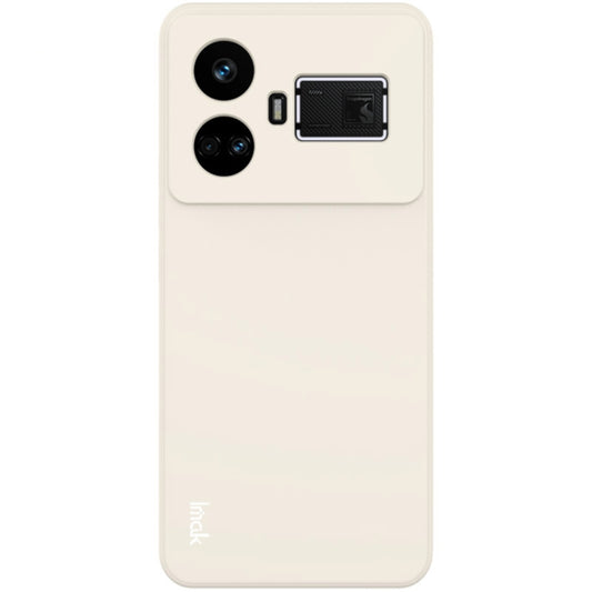 For Realme GT5 5G imak UC-4 Series Straight Edge TPU Phone Case(White) by imak