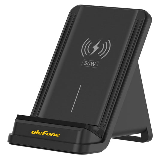 Ulefone WCS01 50W Air-cooled Wireless Charger Stand(Black) by Ulefone