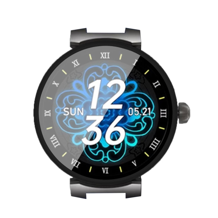 For Aigo GTV2 PC + Tempered Film Integrated Watch Protective Case(Black) by buy2fix