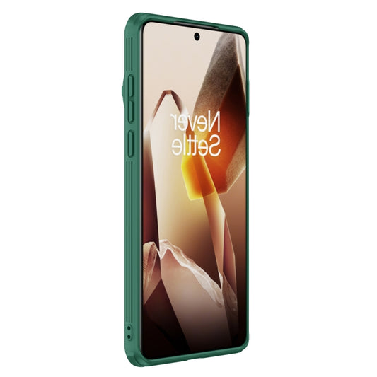 For OnePlus 13 NILLKIN CamShield Prop MagSafe Magnetic PC Phone Case(Green) by NILLKIN