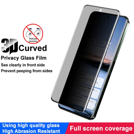 For Xiaomi 14 Pro 5G IMAK 3D Curved Privacy Anti-glare Tempered Glass Film by imak