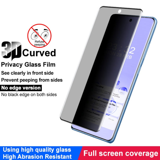 For OnePlus Ace 3 5G imak No Edge Version 3D Curved Privacy Full Screen Tempered Glass Film by imak