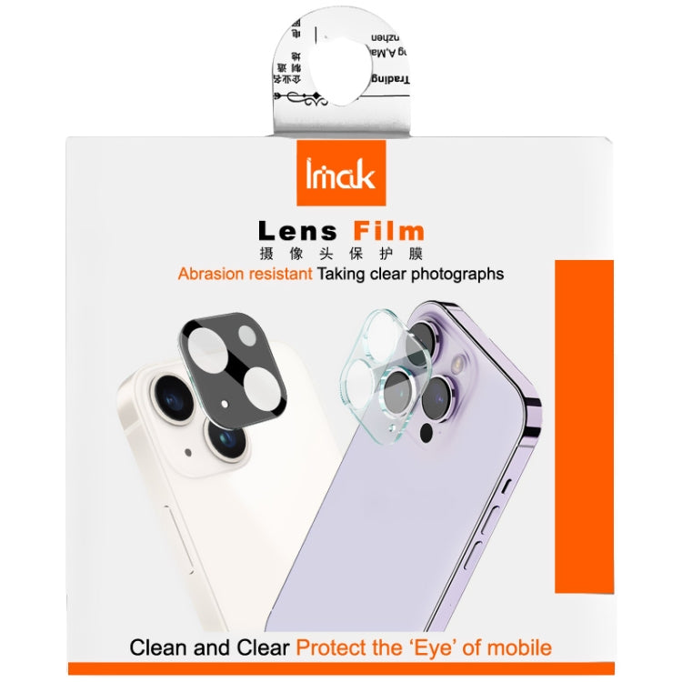 For OPPO Find X7 Ultra 5G IMAK Rear Camera Lens Glass Film Black Version by imak