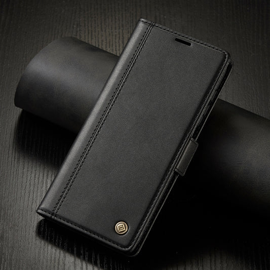 For Samsung Galaxy A15 4G / 5G LC.IMEEKE Skin-friendly Card Slots Leather Phone Case(Black) by LC.IMEEKE