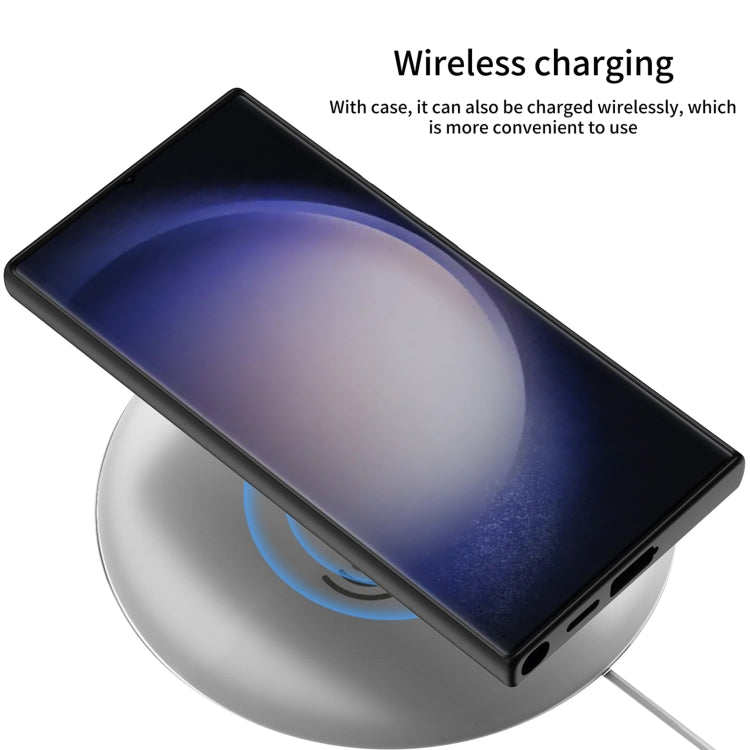 For Samsung Galaxy S24 Ultra 5G GKK Skin Feel Leather Fold Holder Phone Case(Red) by GKK