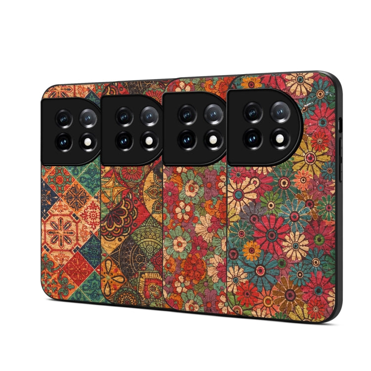 For OnePlus 11 Four Seasons Flower Language Series TPU Phone Case(Winter Blue) by buy2fix