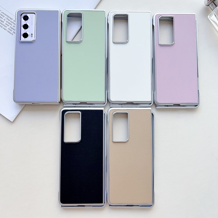 For Honor Magic Vs2 Morandi Pearlescent Paint Shockproof Phone Case(Gold) by buy2fix