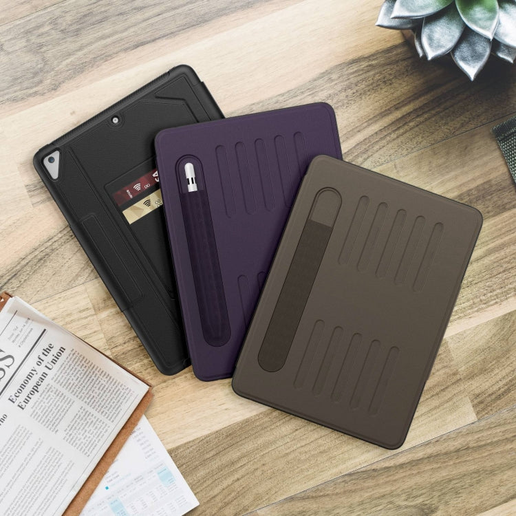 For iPad 9.7 2018 / 2017 / Air Notebook Magnetic Leather Tablet Case(Brown) - More iPad Cases by buy2fix | Online Shopping UK | buy2fix