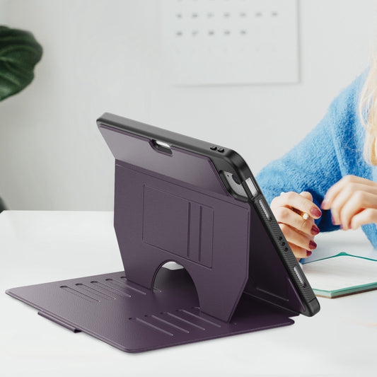 For iPad Pro 11 2022 / Air 10.9 2022 Notebook Magnetic Leather Tablet Case(Purple) - More iPad Cases by buy2fix | Online Shopping UK | buy2fix