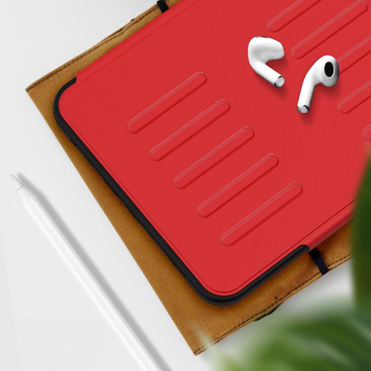 For iPad mini 2024 / mini 6 Notebook Magnetic Leather Tablet Case(Red) - iPad mini 2024 Cases by buy2fix | Online Shopping UK | buy2fix