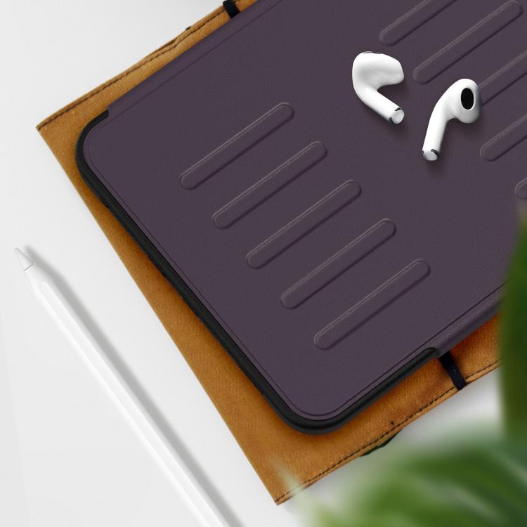 For iPad mini 2024 / mini 6 Notebook Magnetic Leather Tablet Case(Purple) - iPad mini 2024 Cases by buy2fix | Online Shopping UK | buy2fix