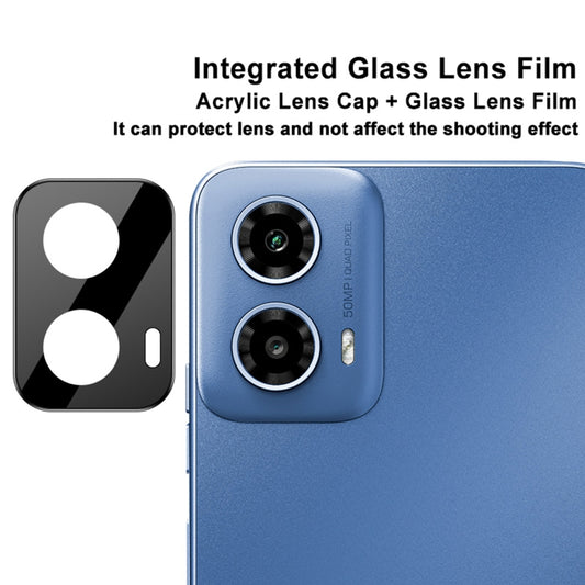 For Motorola Moto G34 5G imak High Definition Integrated Glass Lens Film Black Version by imak