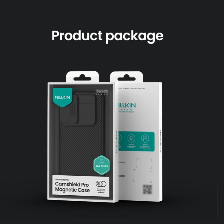 For Samsung Galaxy A36 5G NILLKIN CamShield Pro Magnetic PC Phone Case(Black) - Galaxy Phone Cases by NILLKIN | Online Shopping UK | buy2fix