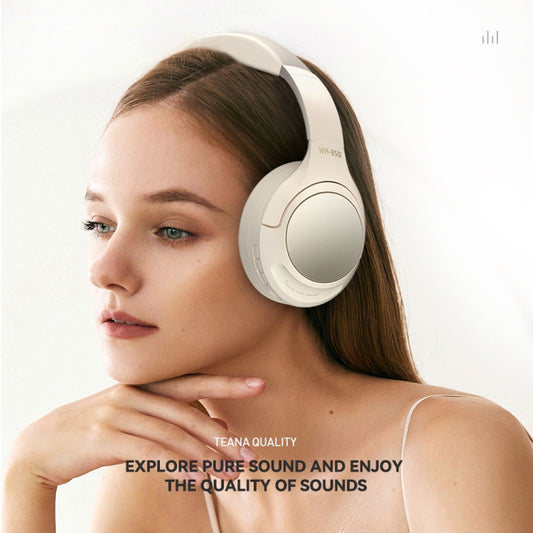 WH850i ANC Active Noise Reduction Over-Ear Bluetooth Headphone(White) by buy2fix