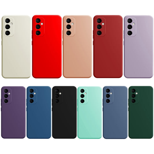 For Samsung Galaxy A55 Imitation Liquid Silicone Phone Case(Dark Green) by buy2fix