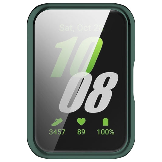 For Samsung Galaxy Fit 3 Full Coverage TPU Electroplated Watch Protective Case(Green) by buy2fix