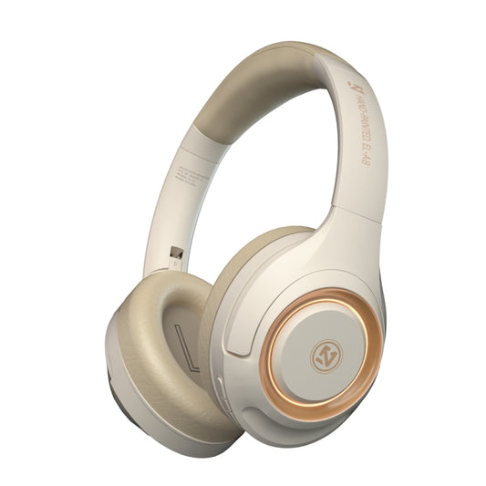 A8 Gaming Wireless Headset Stereo Over Ear Wired Microphone Headphone(Beige) by buy2fix