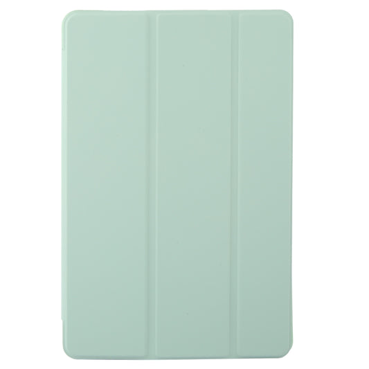 For Lenovo Tab M11/ Xiaoxin Pad 11 2024 Tri-fold Silicone Leather Tablet Case(Green) by buy2fix