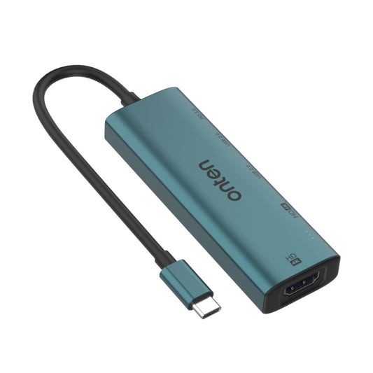Onten UC126 5 in 1 USB-C / Type-C to Dual HDM I+ USB2.0 + PD3.0 Multi-function HUB Docking Station by Onten
