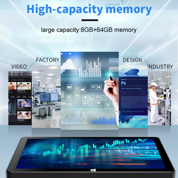 CENAVA H14 All-in-One Box PC, 8GB+64GB, 14.1 inch Windows 10 Intel Celeron J4125 Quad Core(Black) by CENAVA