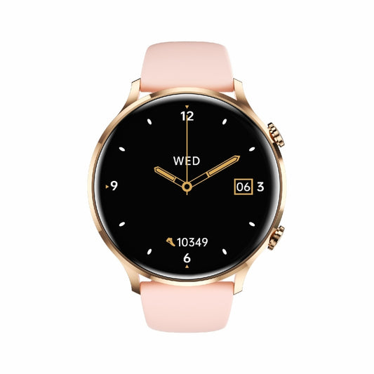 QS40 1.39 inch BT5.2 Smart Sport Watch, Support Bluetooth Call / Sleep / Blood Oxygen / Temperature / Heart Rate / Blood Pressure Health Monitor(Pink) by buy2fix