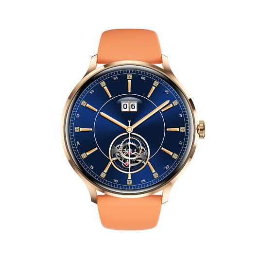 QS80 1.39 inch BT5.2 Smart Sport Watch, Support Bluetooth Call / Sleep / Blood Oxygen / Temperature / Heart Rate / Blood Pressure Health Monitor(Orange) by buy2fix