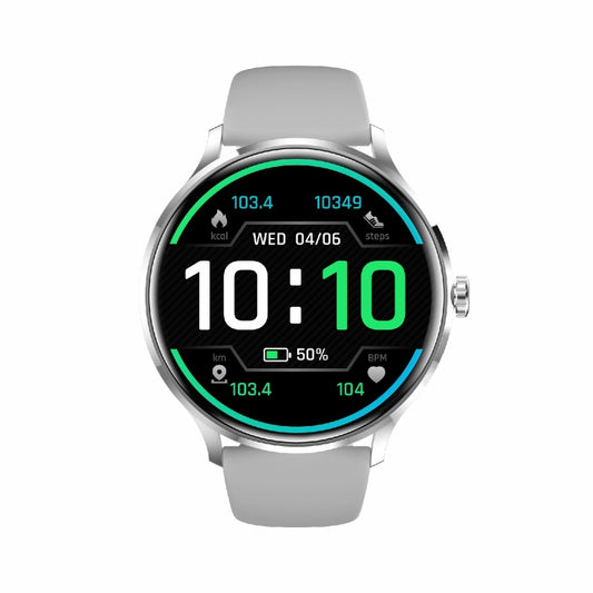 QS80 1.39 inch BT5.2 Smart Sport Watch, Support Bluetooth Call / Sleep / Blood Oxygen / Temperature / Heart Rate / Blood Pressure Health Monitor(Grey) by buy2fix