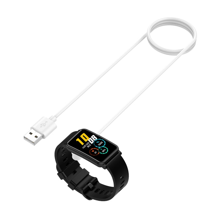 For Samsung Galaxy Fit 3 Watch Magnetic Charging Cable With Chip Protection, Length: 1m(White) by buy2fix