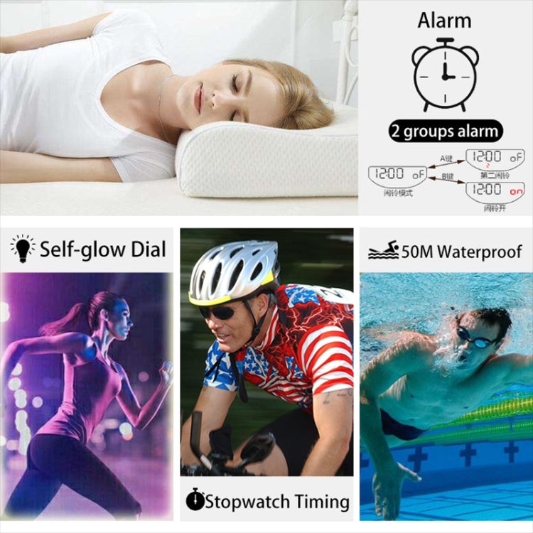 SPOVAN Gemini Outdoor Mountaineering Altitude Barometric Waterproof Sports Watch(Black) by SPOVAN