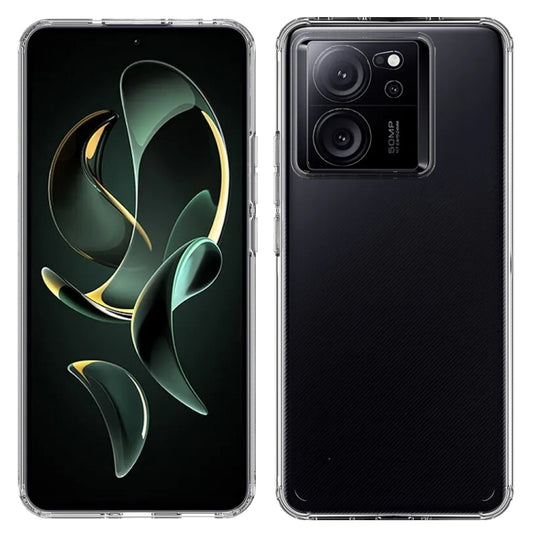 For Xiaomi 13T / 13T Pro / Redmi K60 Ultra Scratchproof Acrylic TPU Phone Case(Transparent) by buy2fix