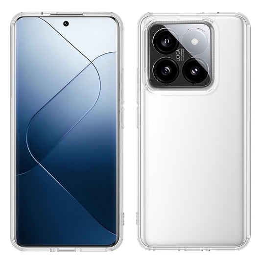 For Xiaomi 14 Pro Scratchproof Acrylic TPU Phone Case(Transparent) by buy2fix