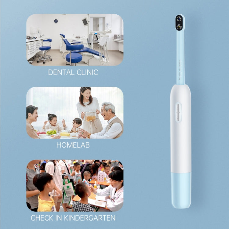 Z70 7 LEDs 2.0MP Wifi Visible Oral Endoscope(White) by buy2fix