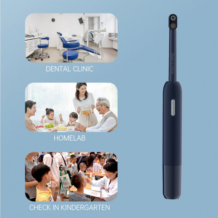 Z70 7 LEDs 5.0MP Wifi Visible Oral Endoscope(Dark Blue) by buy2fix