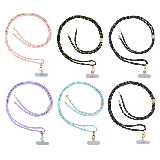 mutural Universal Mobile Phone Lanyard(Black White) - Lanyards & Wrist Straps by Mutural | Online Shopping UK | buy2fix