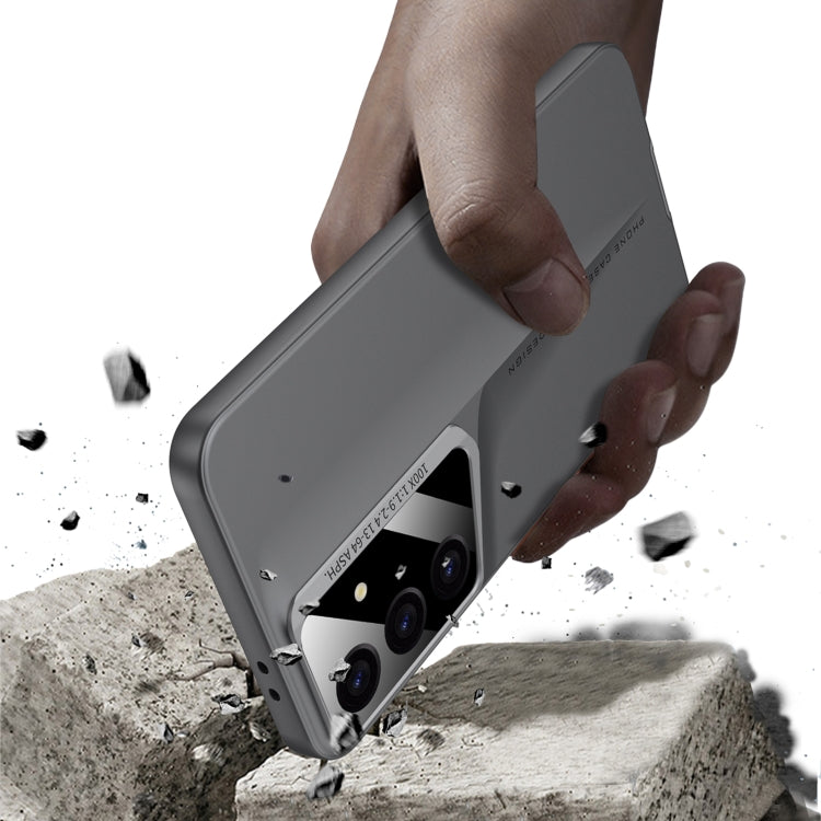 For Samsung Galaxy S25+ 5G GKK Blade Ultra-thin Full Coverage Phone Case(Grey) by GKK