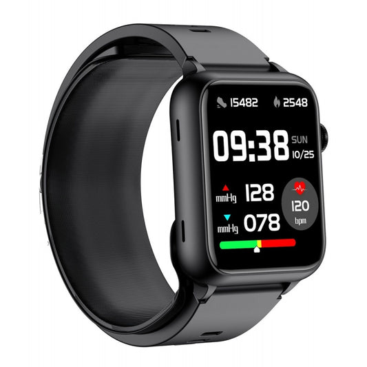 TK63 1.91 Inch Color Screen Air Pump Smart Watch, Supports Blood Pressure Monitoring / ECG(Black) by buy2fix