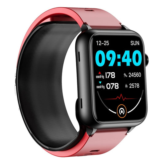 TK63 1.91 Inch Color Screen Air Pump Smart Watch, Supports Blood Pressure Monitoring / ECG(Red) by buy2fix