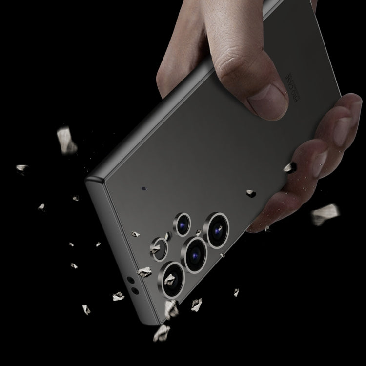 For Samsung Galaxy S24 Ultra 5G GKK AG Craft Skin Feel Full Coverage Phone Case(Grey) by GKK