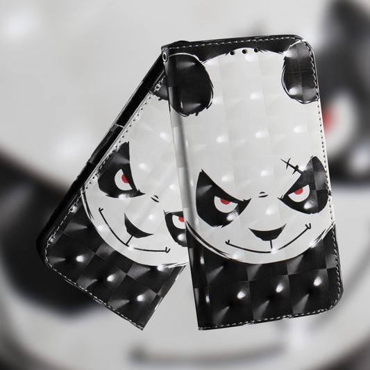 For Google Pixel 9 3D Colored Horizontal Flip Leather Phone Case(Angry Bear) by buy2fix