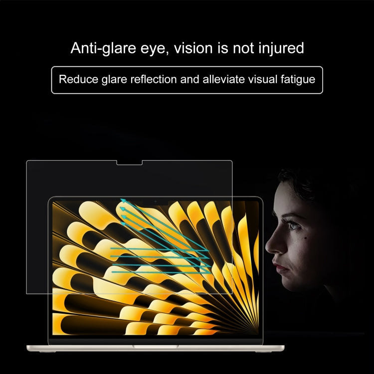 For Macbook Air 13.6 2023/2024/2025 25pcs 0.26mm 9H Surface Hardness Explosion-proof Tempered Glass Film by buy2fix