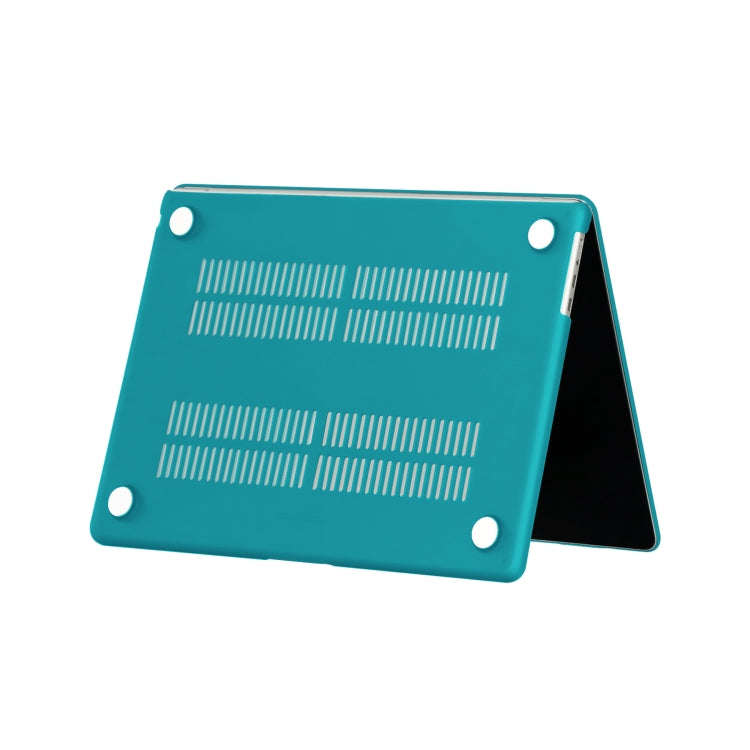 For MacBook Air 15.3 2025 / 2024 / 2023 Laptop Matte Style Protective Case(Dark Cyan) by buy2fix