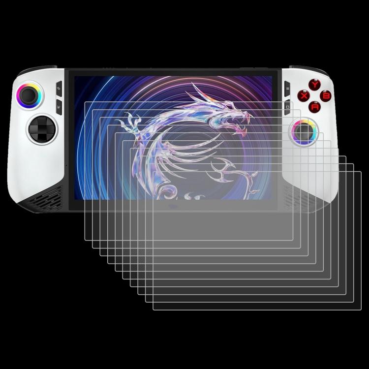 For MSI Claw 8 AI+ 25pcs 9H 0.3mm Explosion-proof Tempered Glass Film - Cover Case by buy2fix | Online Shopping UK | buy2fix