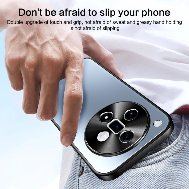 For OPPO Find X7 R-JUST RJ-61 Electroplating Frosted TPU + PC Phone Case(Grey) by R-JUST