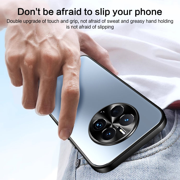 For Huawei Mate 50 R-JUST RJ-61 Electroplating Frosted TPU + PC Phone Case(Pink) by R-JUST