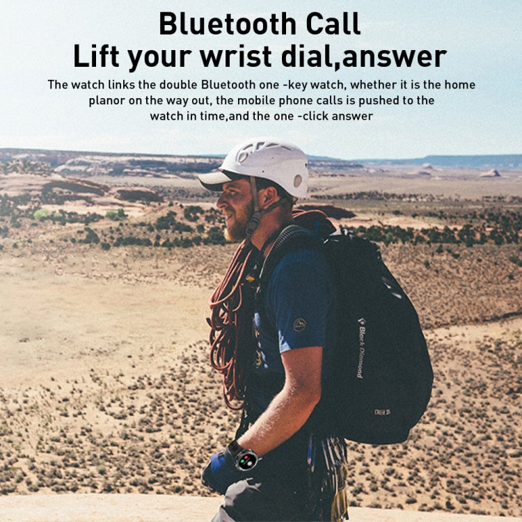 LEMFO LF33 1.39 inch TFT Round Screen Smart Watch Supports Bluetooth Calls(Gold) by LEMFO